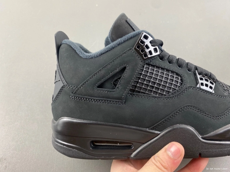 4 (2025) FV5029-010 Cat Retro Jordan Men's Black  1018